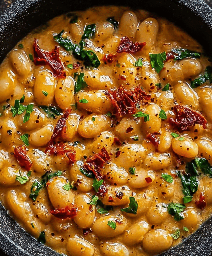 Creamy Tuscan Marry Me Butter Beans