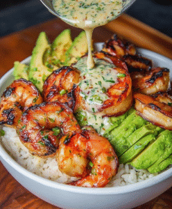 Grilled Shrimp and Avocado Rice Bowl YAY OR NAY!
