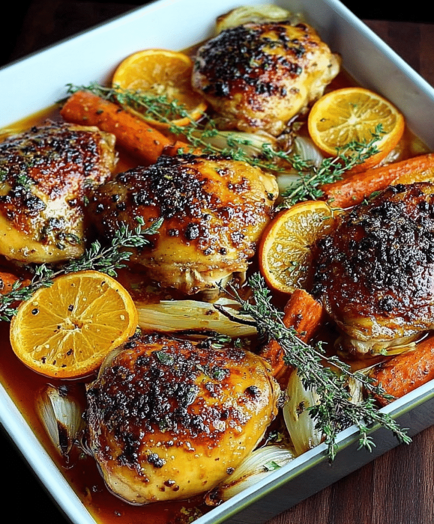 Roasted Orange Chicken