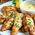 Lemon Garlic Parmesan Chicken Tenders