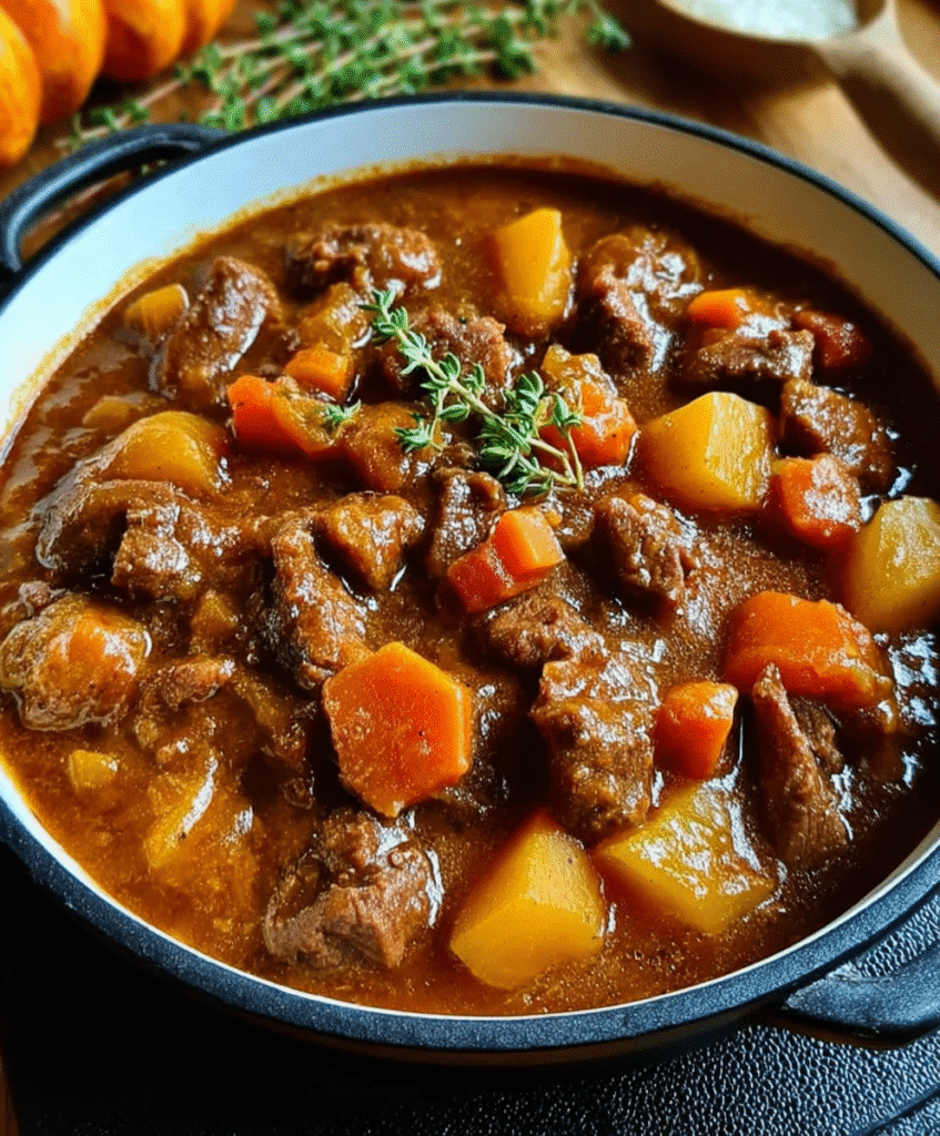 Autumn Harvest Beef Stew