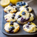 Blueberry and Lemon Zest Cottage Cheese Bites