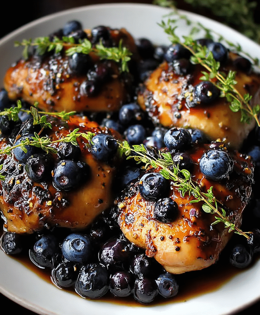 Blueberry Thyme Chicken