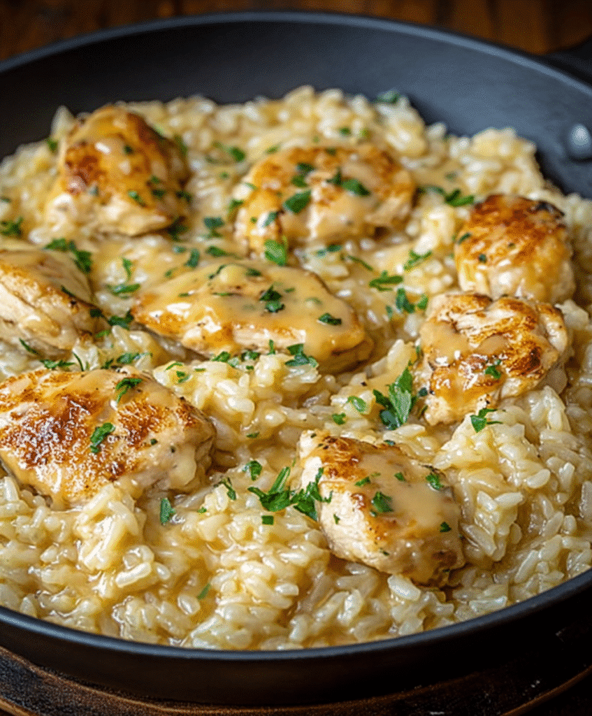 Cheesy Chicken and Rice