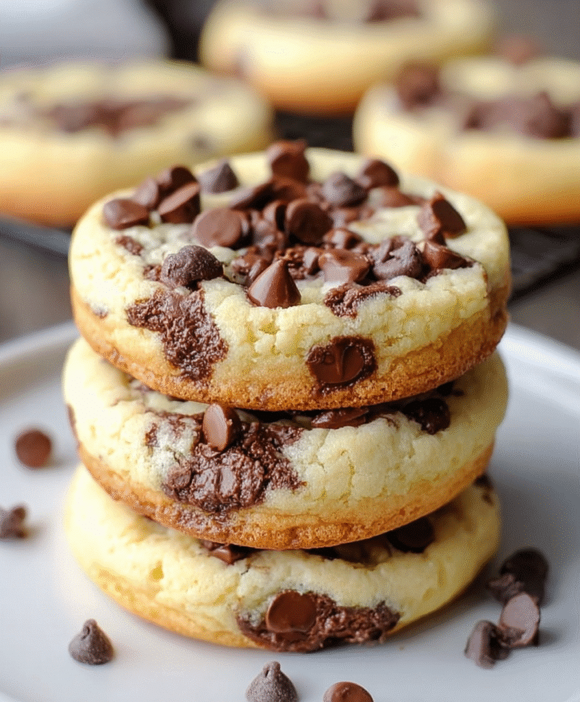 Chocolate Chip Cheesecake Cookies