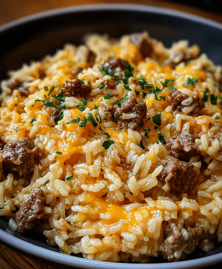 Beefy Garlic Butter Bowl