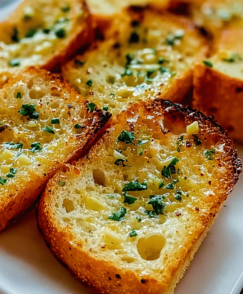 Air Fryer Garlic Bread