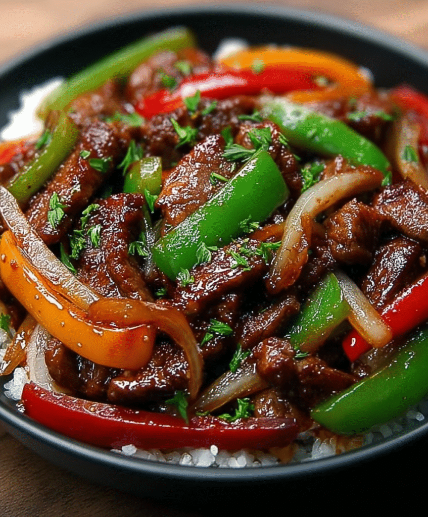 Chinese Pepper Steak