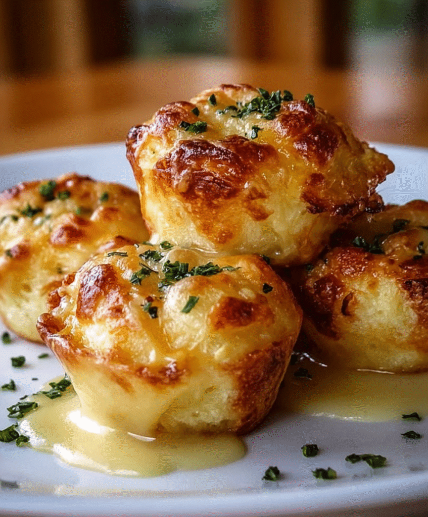 Mashed Potato Cheese Puffs