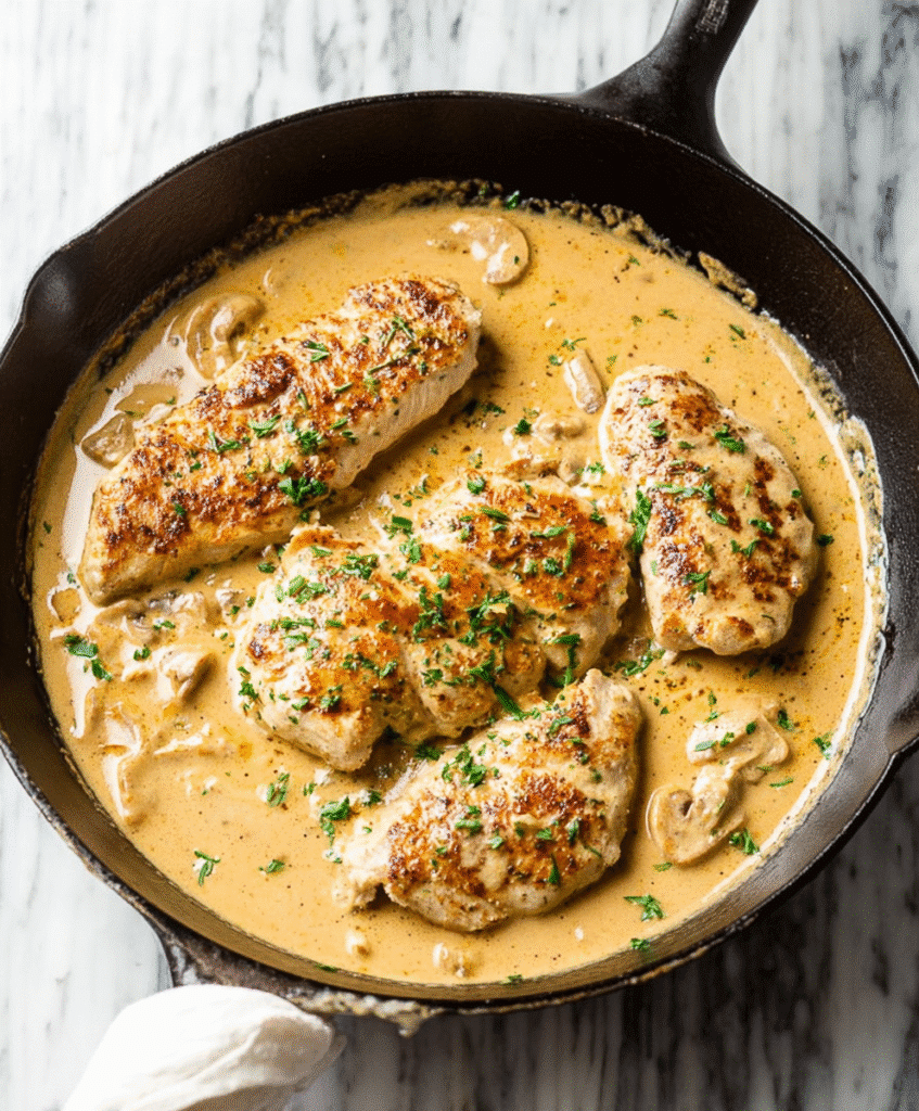 Creamy Boursin Chicken