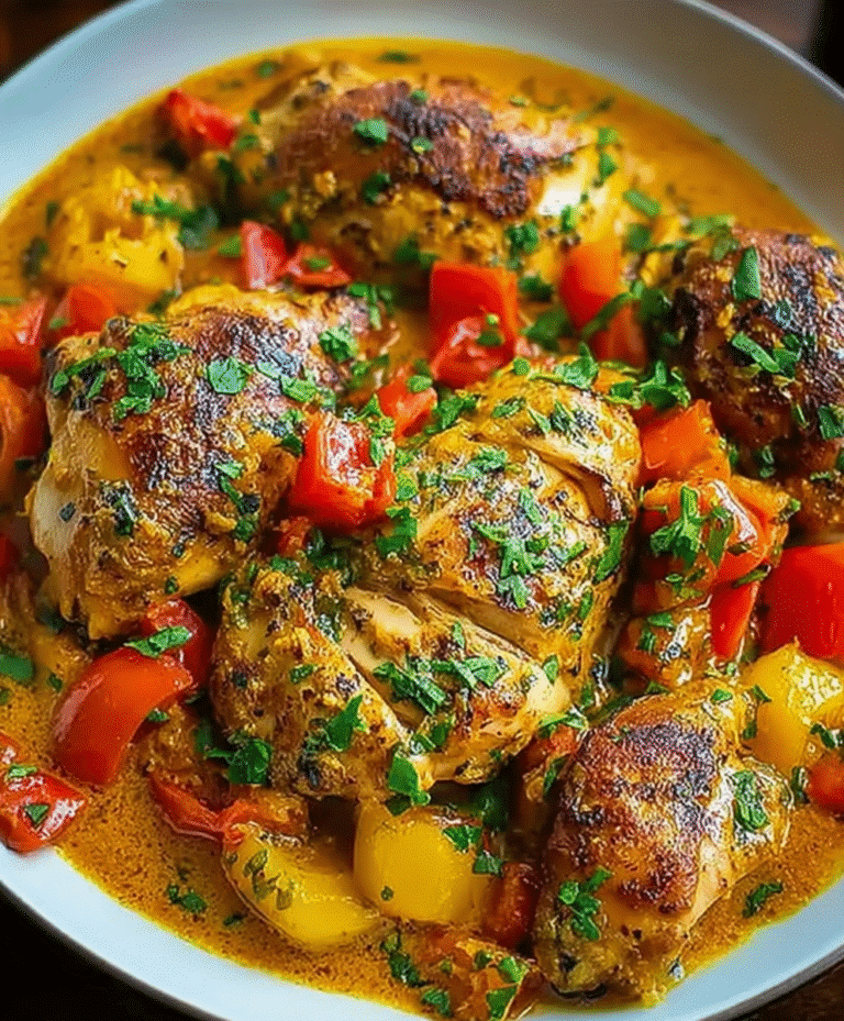 Spicy Brazilian Coconut Chicken (30-Minutes)