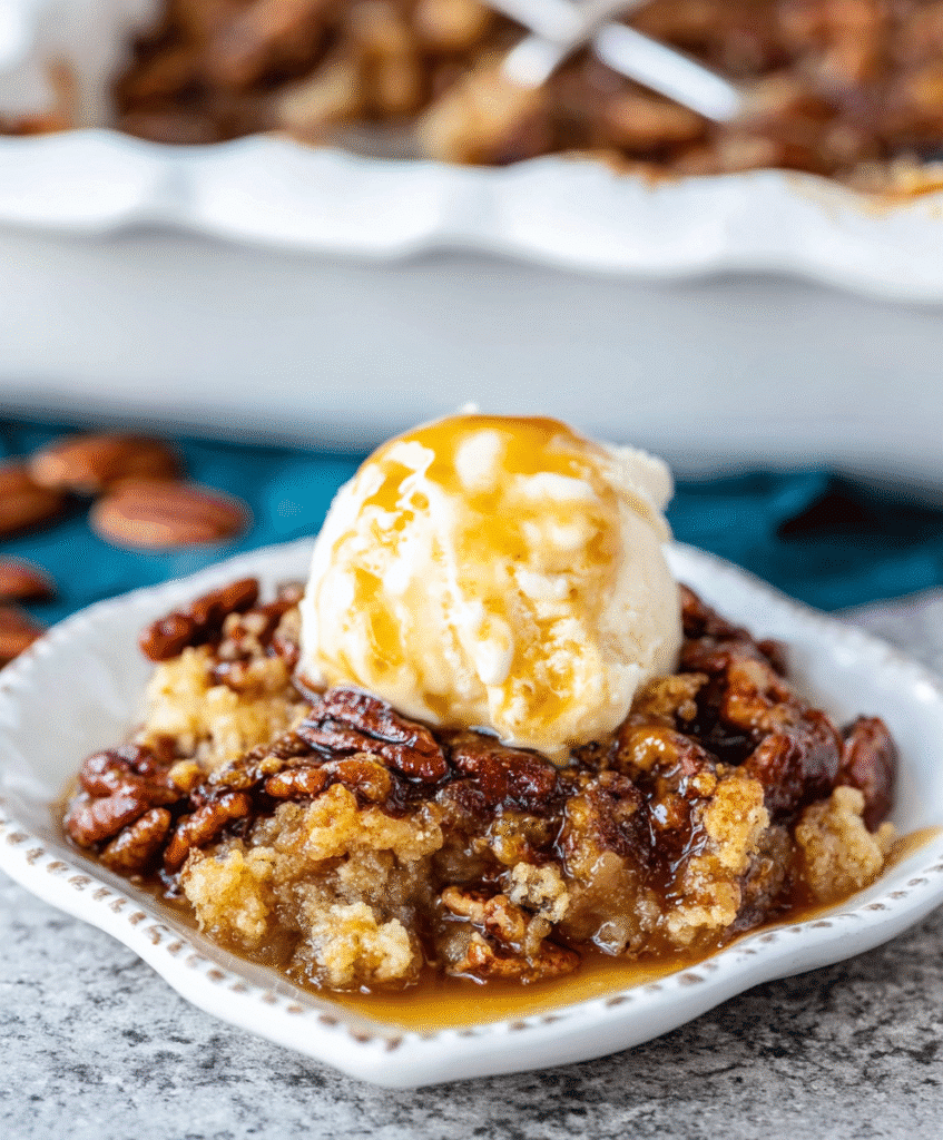 Pecan Pie Cobbler Recipe