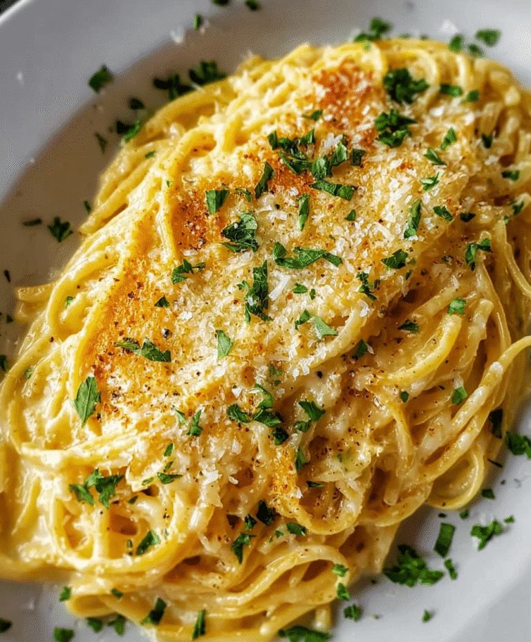 Buttery Garlic Noodles with Parmesan