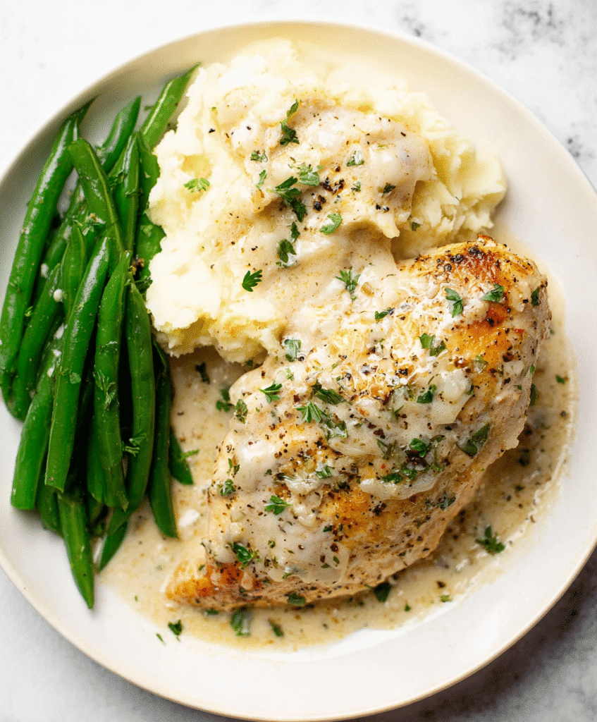 Baked White Wine Chicken Breasts