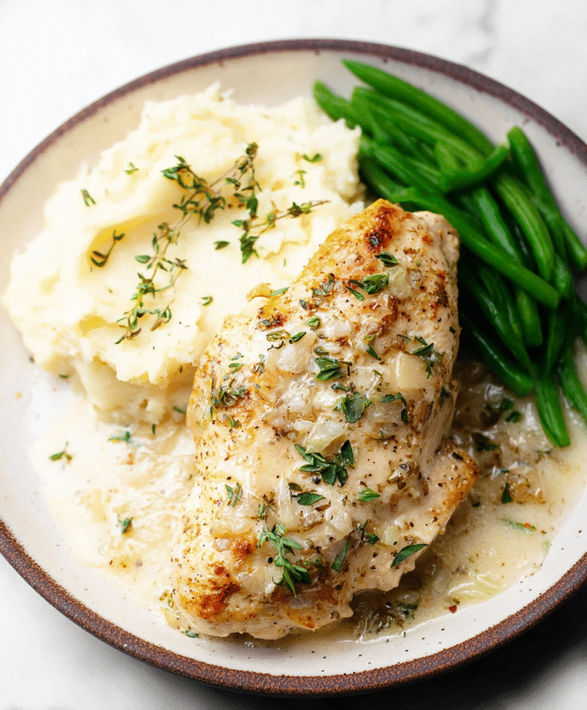 Baked White Wine Chicken Breasts