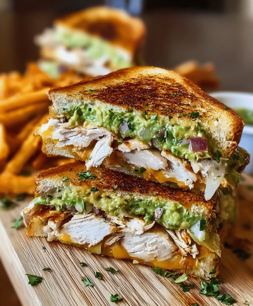 Chicken Avocado Melt Sandwich