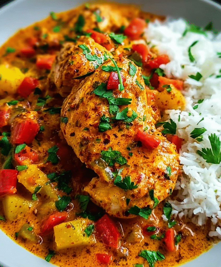Spicy Brazilian Coconut Chicken (30-Minutes)