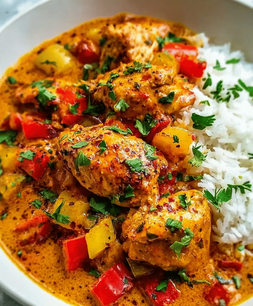 Spicy Brazilian Coconut Chicken (30-Minutes)